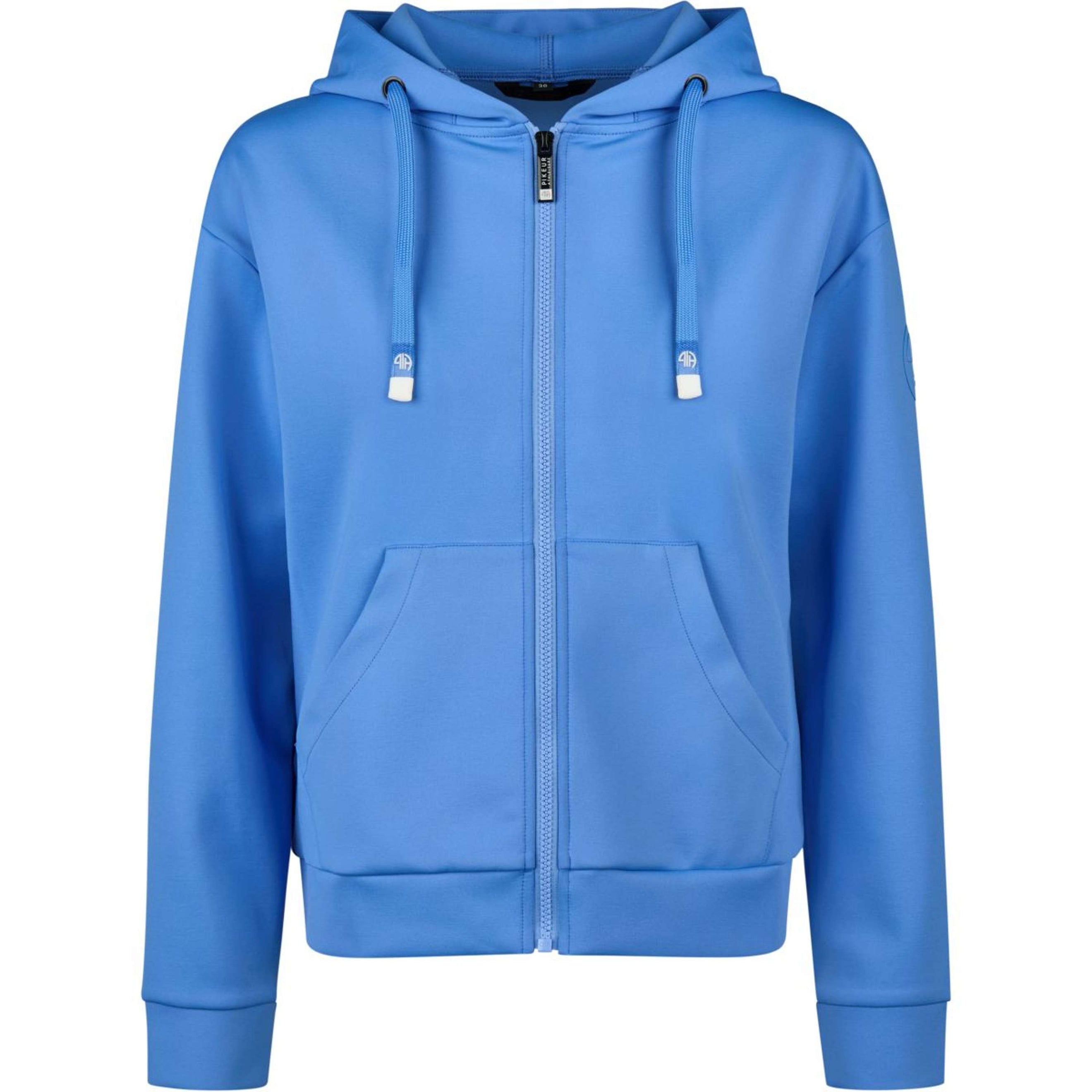 Pikeur Sudadera con capucha y cremallera Athleisure AW26 Electric Blue