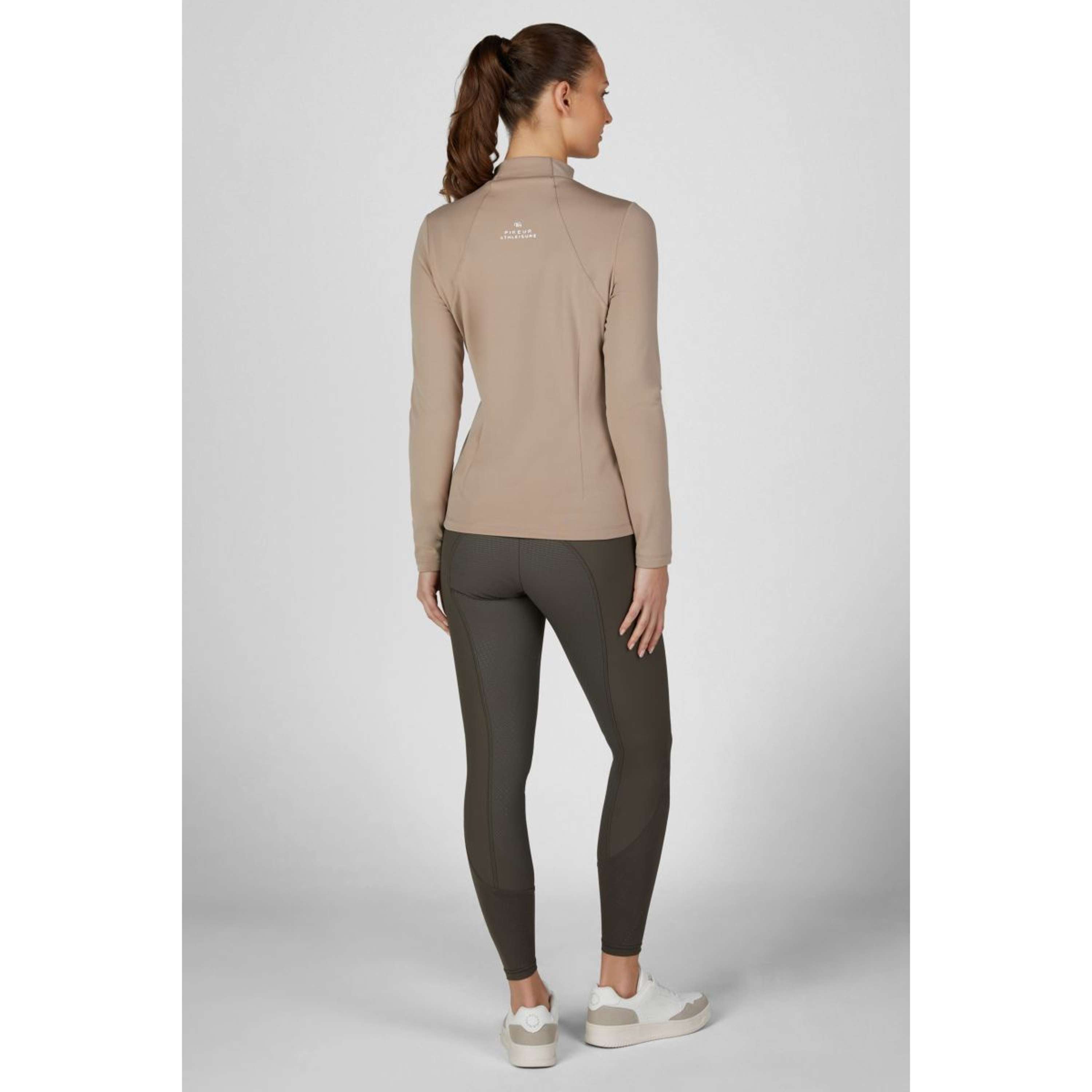 Pikeur Camiseta Rollneck Athleisure AW26 Mocha Cream
