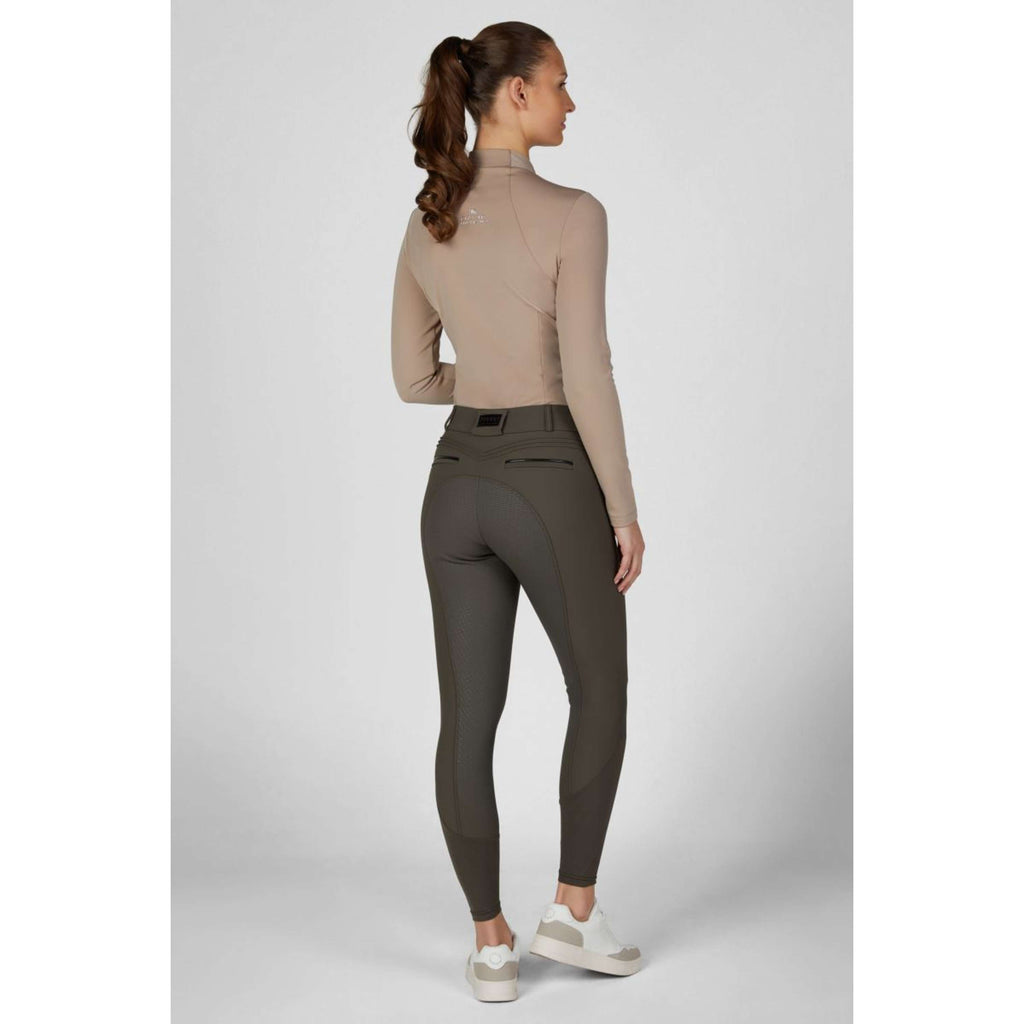 Pikeur Camiseta Rollneck Athleisure AW26 Mocha Cream