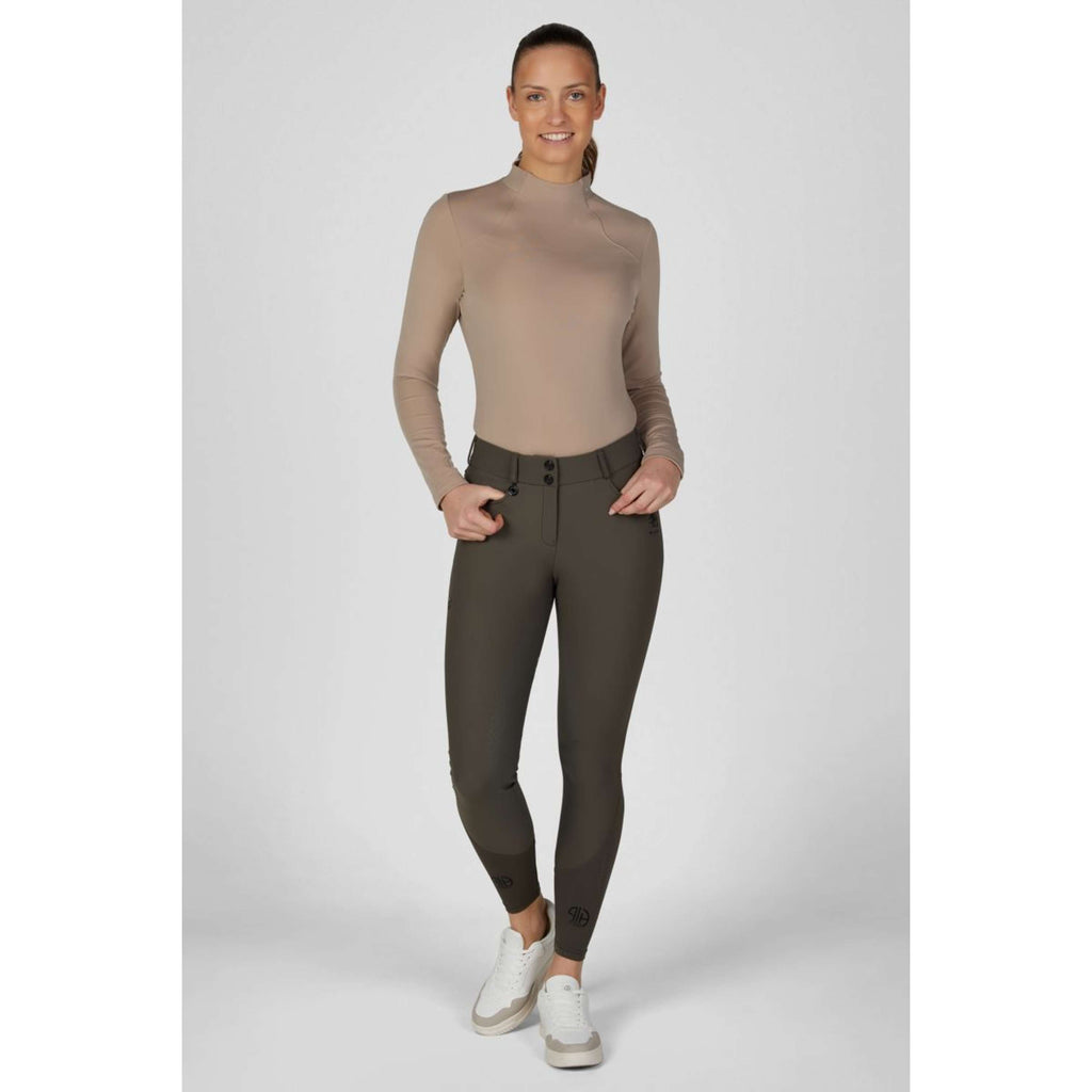 Pikeur Camiseta Rollneck Athleisure AW26 Mocha Cream