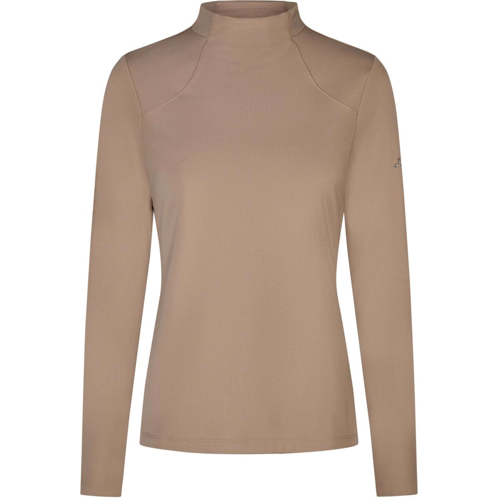 Pikeur Camiseta Rollneck Athleisure AW26 Mocha Cream