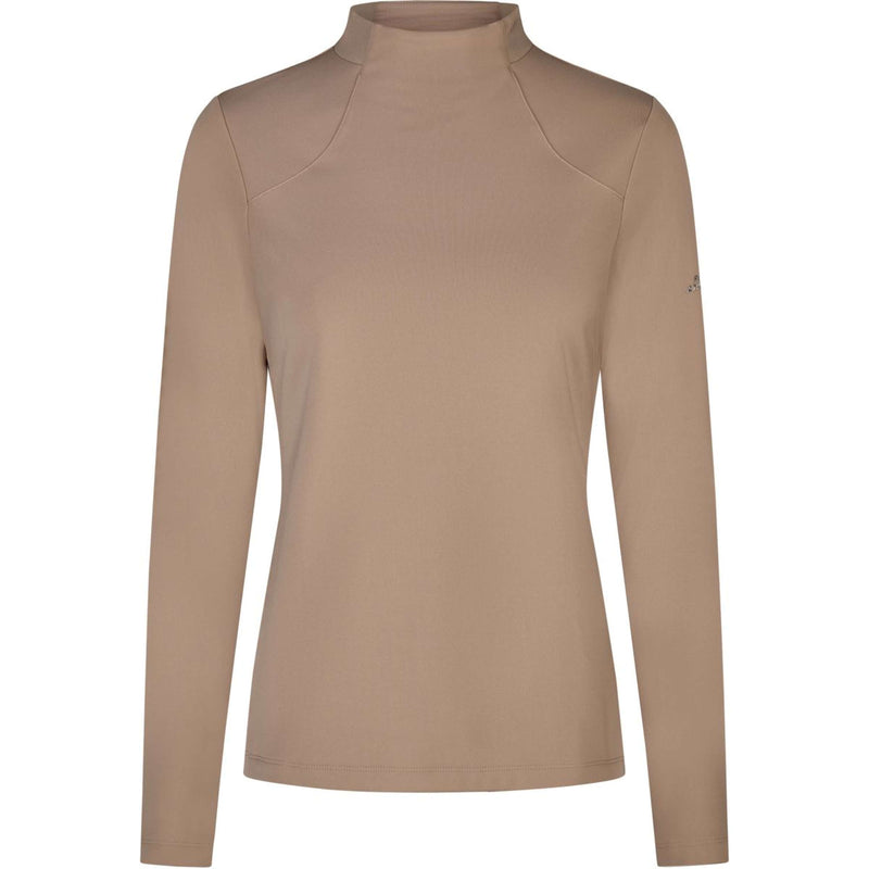 Pikeur Camiseta Rollneck Athleisure AW26 Mocha Cream