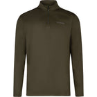 Pikeur Camiseta Zip Athleisure AW26 Hombres Verde Oliva