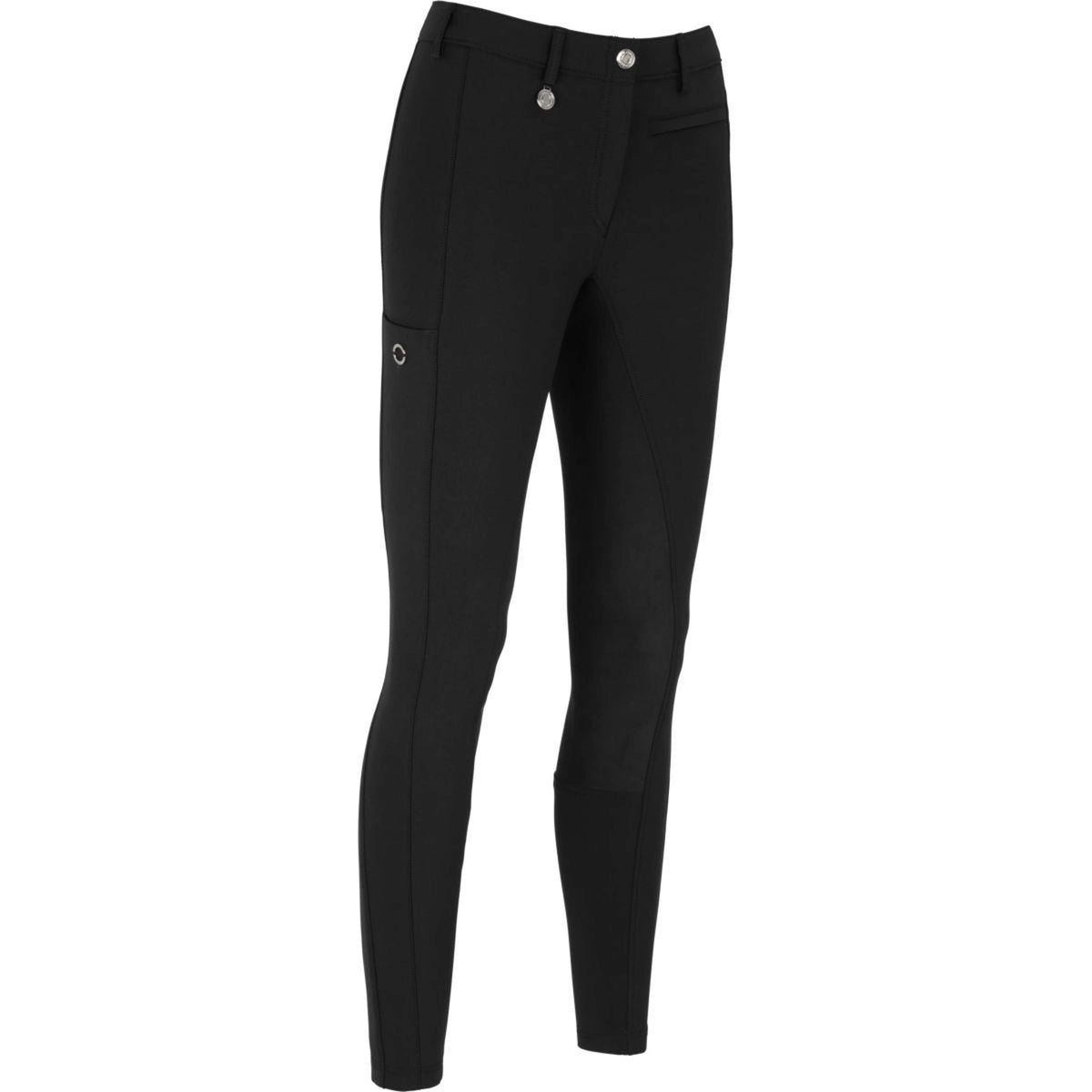 Pikeur Pantalón de Equitación New Lugana McCrown Full Grip Midwaist Negro