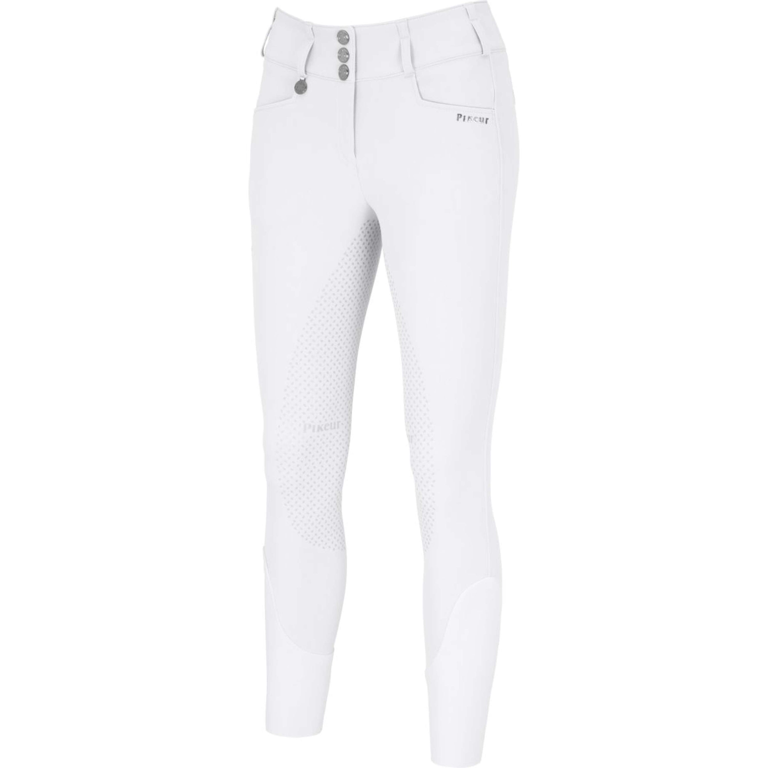 Pikeur Pantalón de Equitación Candela SD SS26 Full Grip Blanco