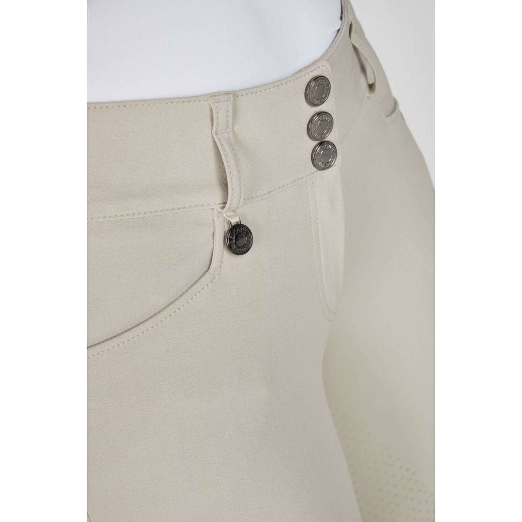 Pikeur Pantalón de Equitación Candela SD SS26 Full Grip Pearl Gray