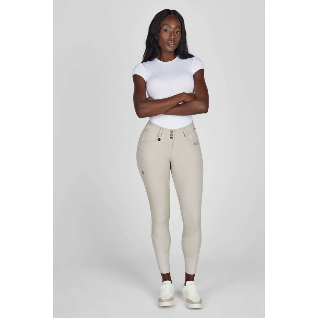 Pikeur Pantalón de Equitación Candela SD SS26 Full Grip Pearl Gray