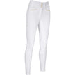 Pikeur Pantalón de Equitación New Candela Full Grip Flex Faux Leather Blanco