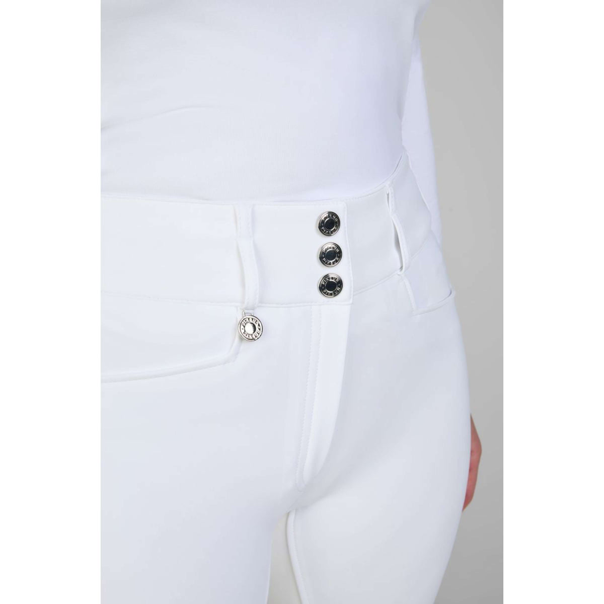 Pikeur Pantalón de Equitación New Candela McCrown Blanco
