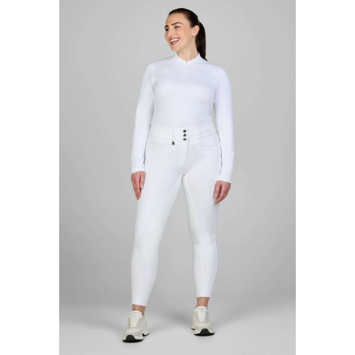 Pikeur Pantalón de Equitación New Candela McCrown Blanco