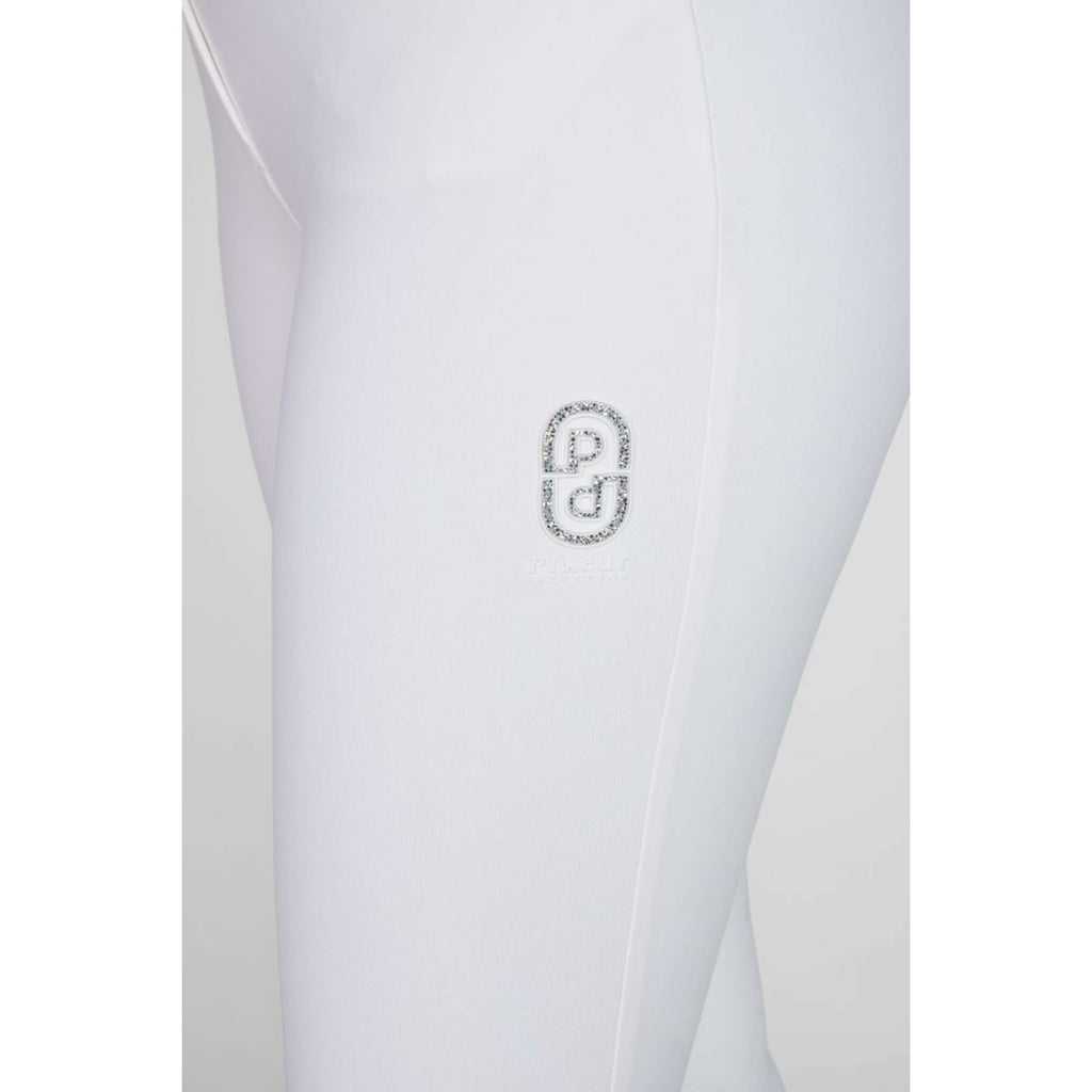 Pikeur Pantalón de Equitación Ceelina SD SS26 Full Grip Blanco
