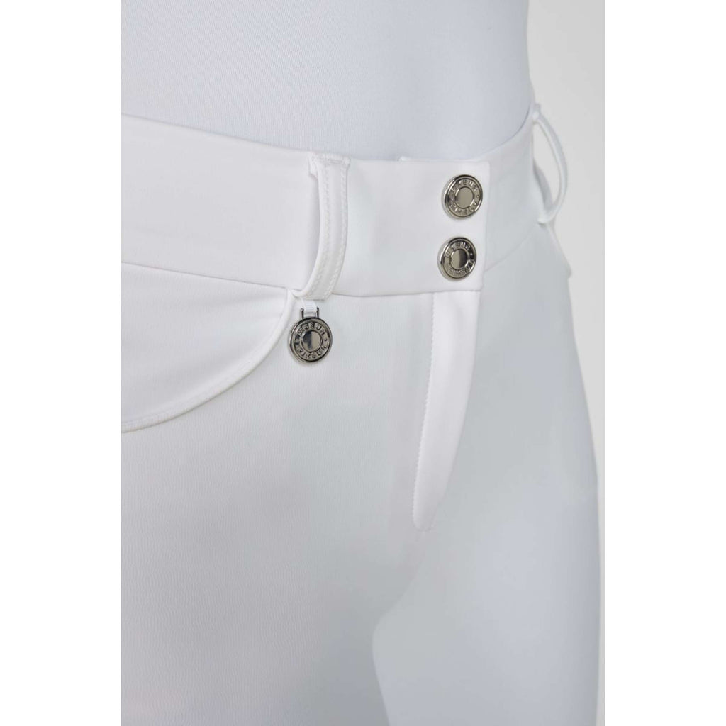 Pikeur Pantalón de Equitación Ceelina SD SS26 Full Grip Blanco