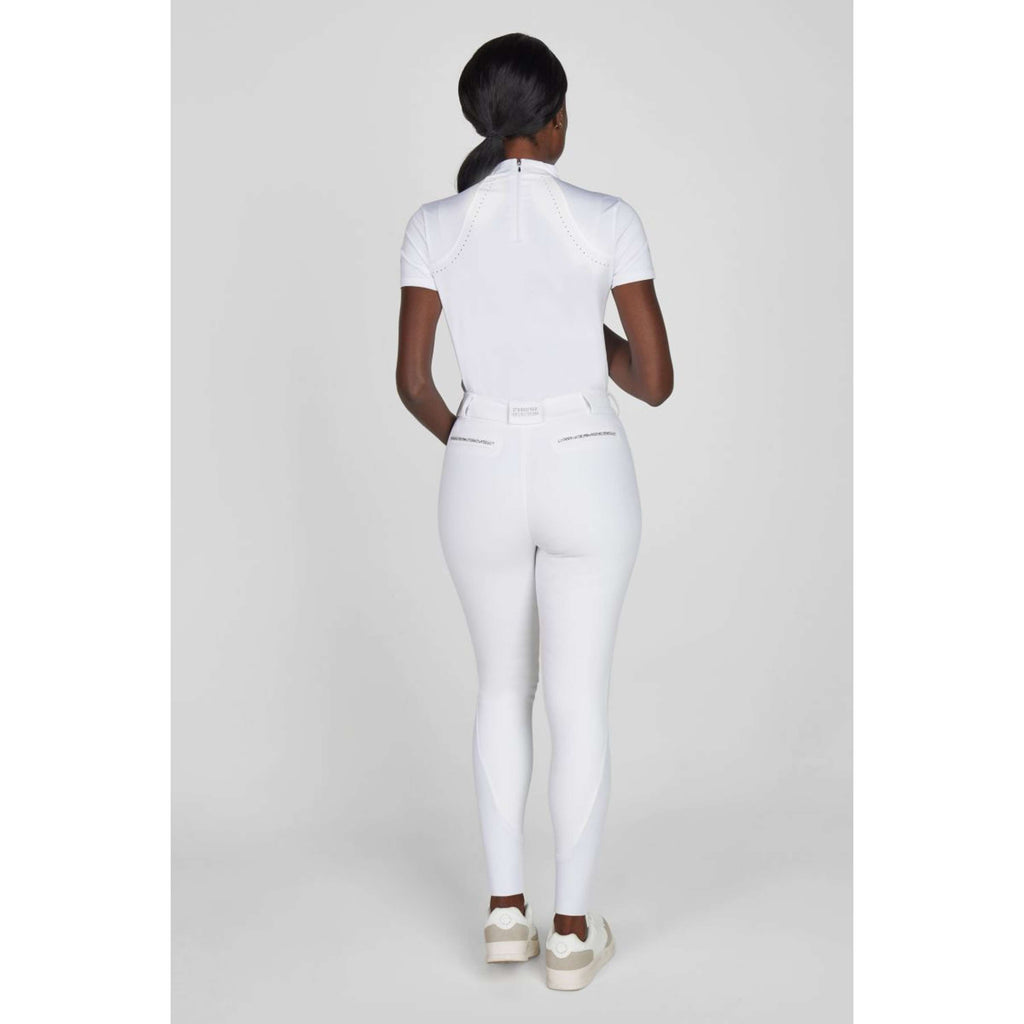 Pikeur Pantalón de Equitación Ceelina SD SS26 Full Grip Blanco