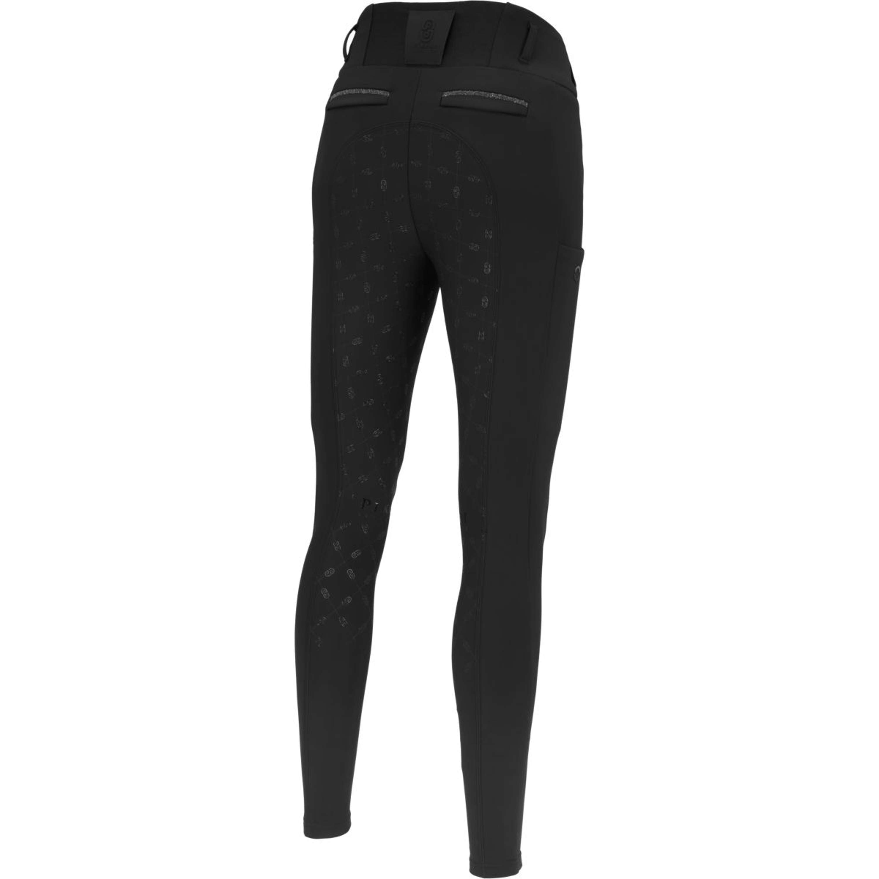 Pikeur Pantalón de Equitación Linnet GripTec SO Highwaist Full Grip Negro