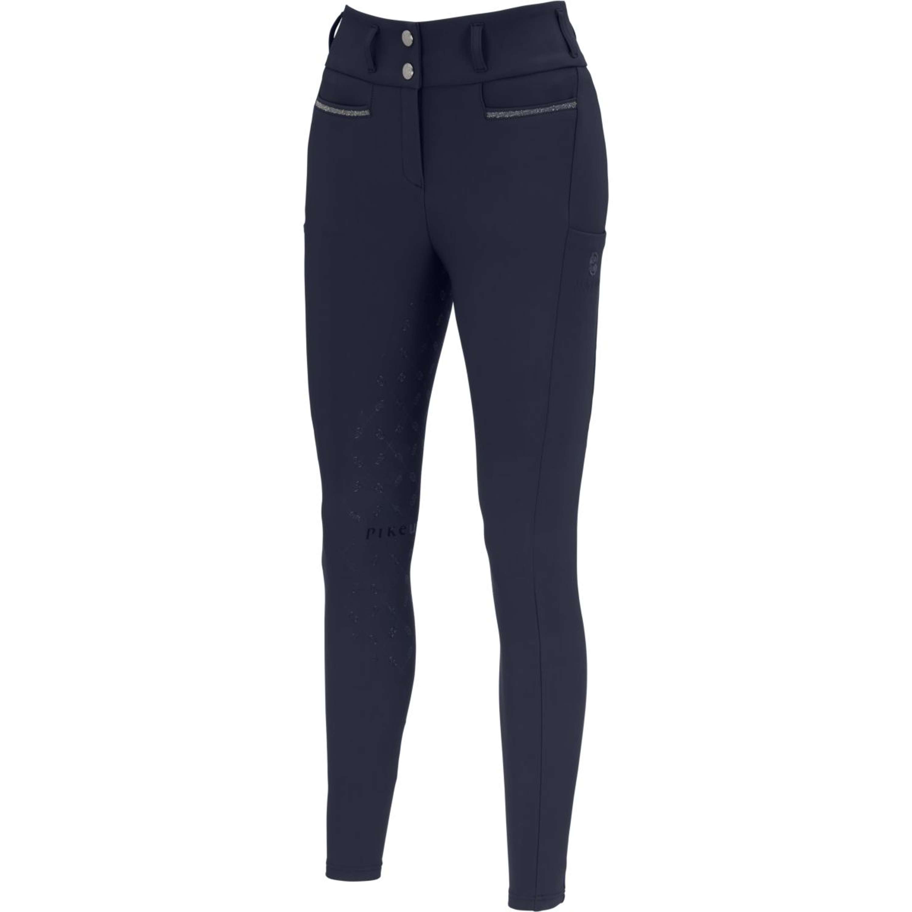 Pikeur Pantalón de Equitación Linnet GripTec SO Highwaist Full Grip Nightblue