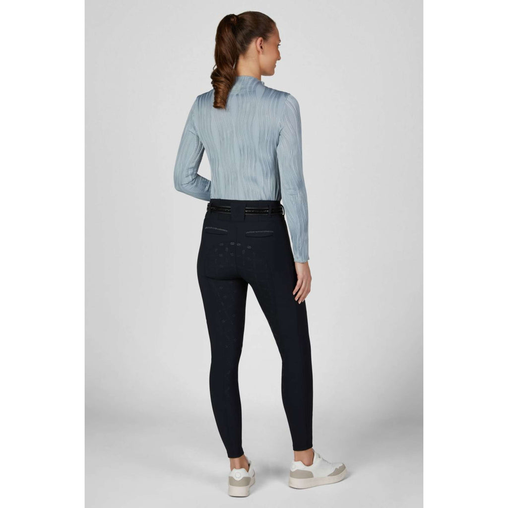 Pikeur Pantalón de Equitación Linnet GripTec SO Highwaist Full Grip Nightblue