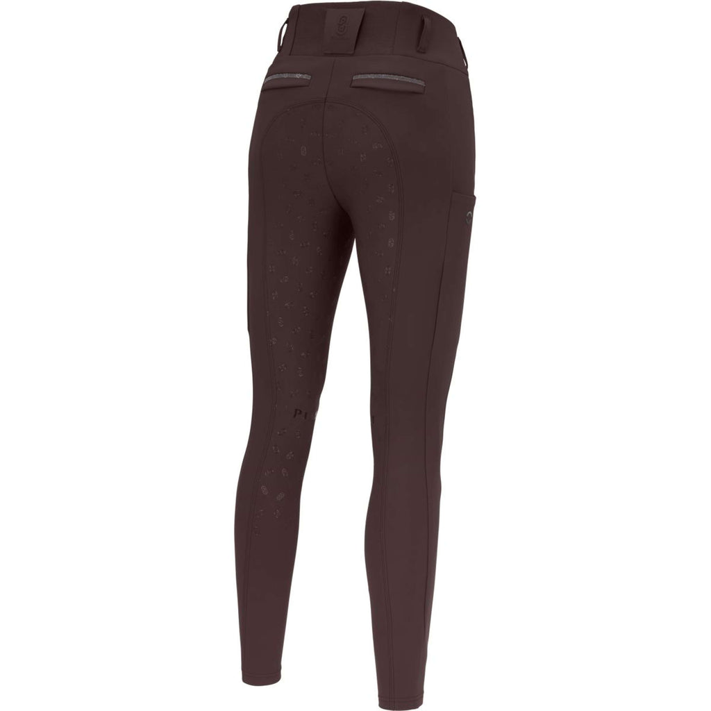 Pikeur Pantalón de Equitación Linnet GripTec SO Highwaist Full Grip Marron chocolate