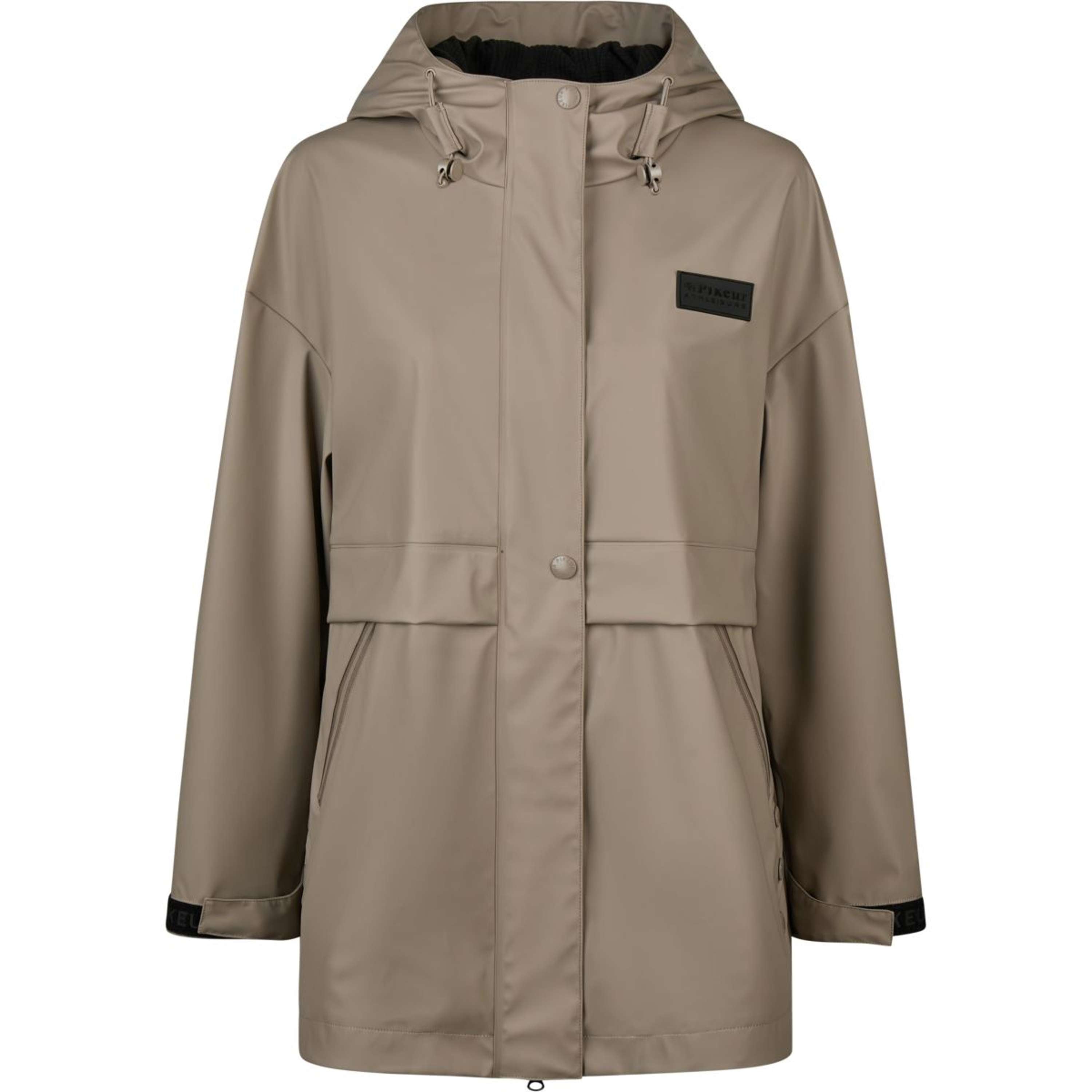 Pikeur Abrigo de lluvia Cape Athleisure AW26 Mocha Cream