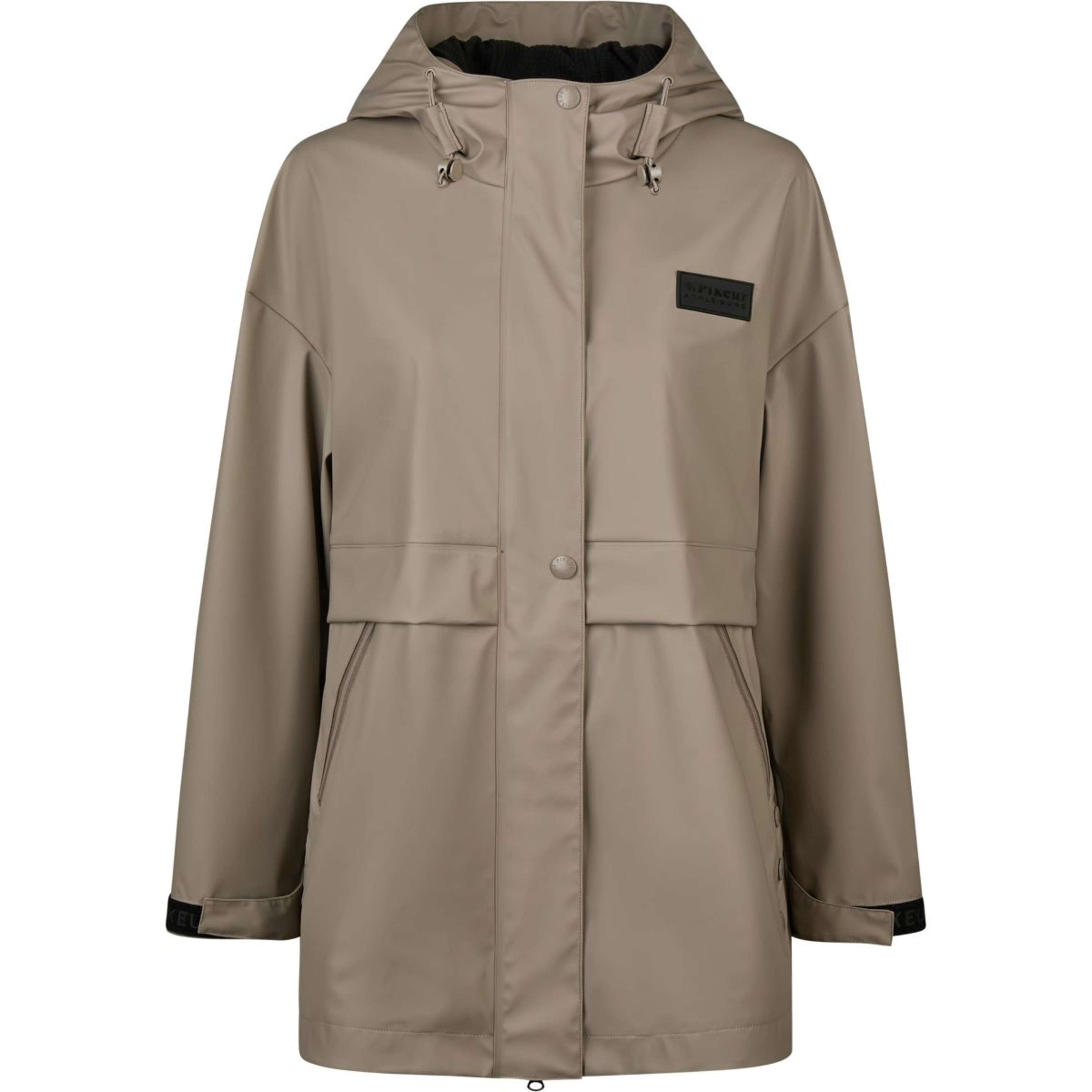 Pikeur Abrigo de lluvia Cape Athleisure AW26 Mocha Cream