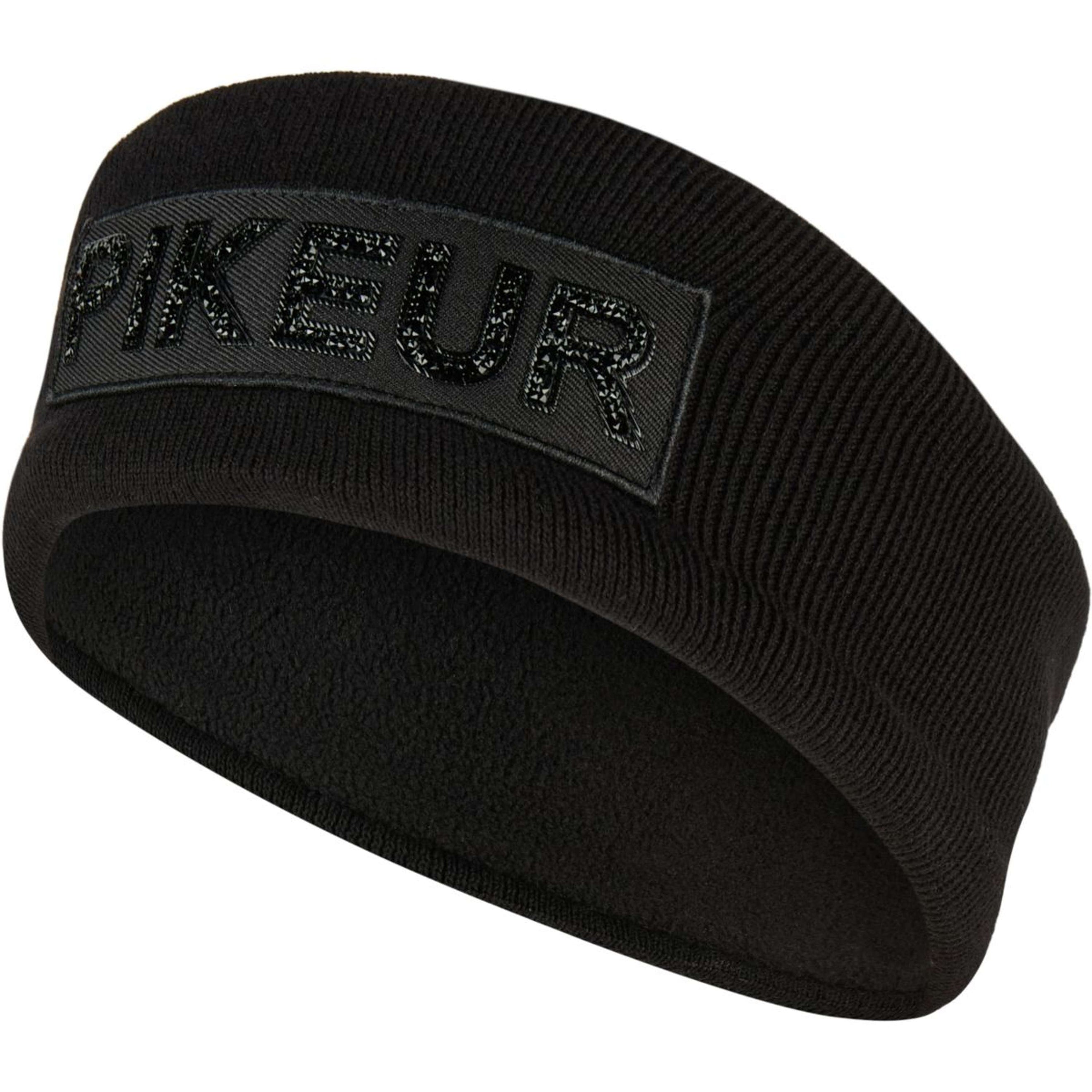 Pikeur Cinta para la cabeza Cotton Athleisure AW26 Negro