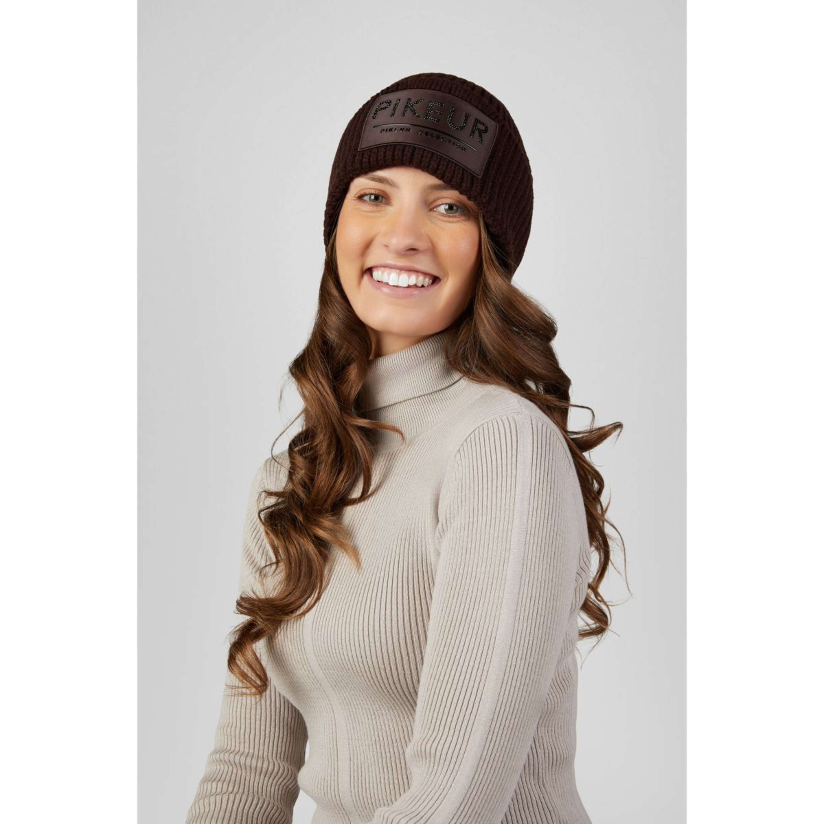 Pikeur Gorro Selection Satin AW26 Marron chocolate