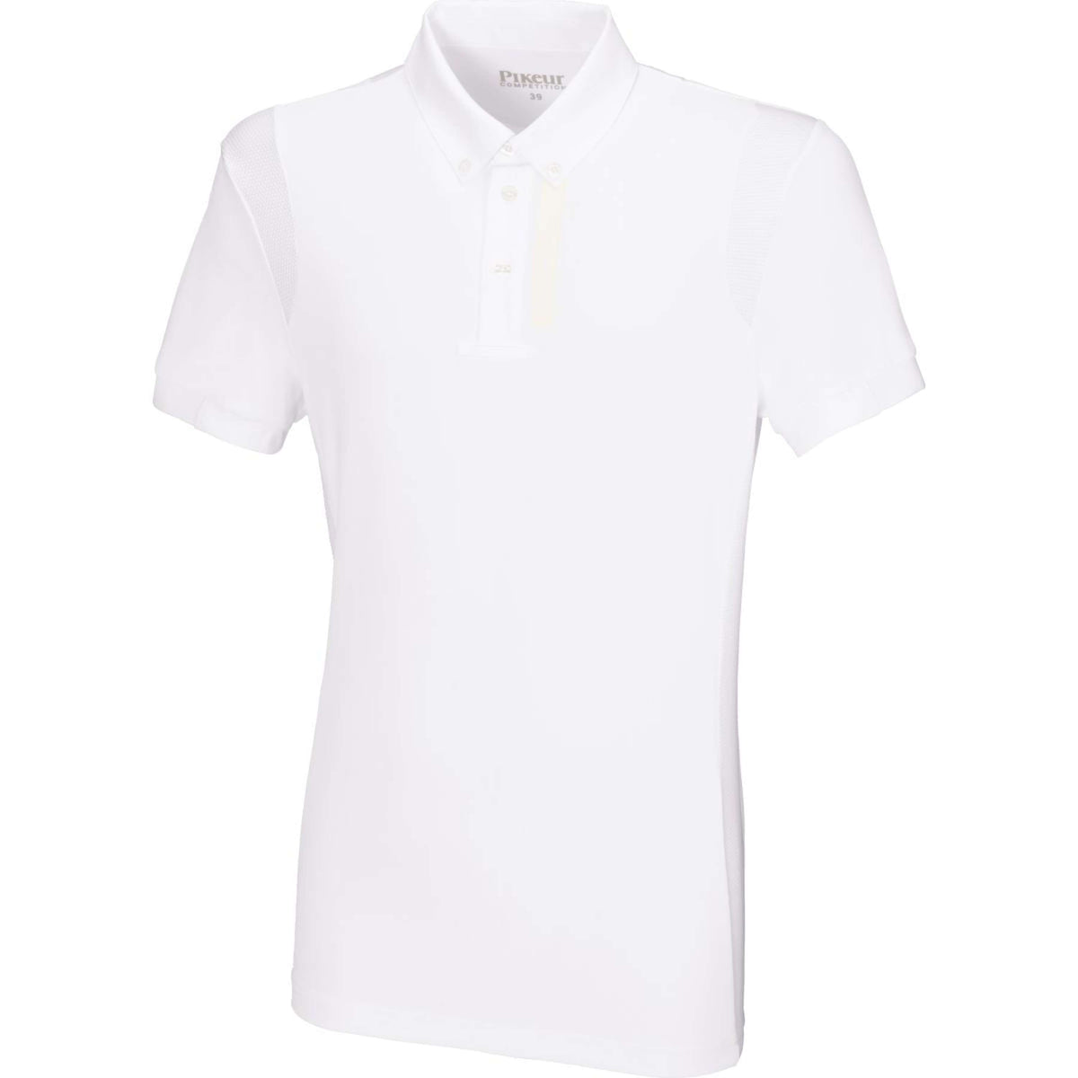 Pikeur Camiseta de Competición Blanco/Mesh Blanco