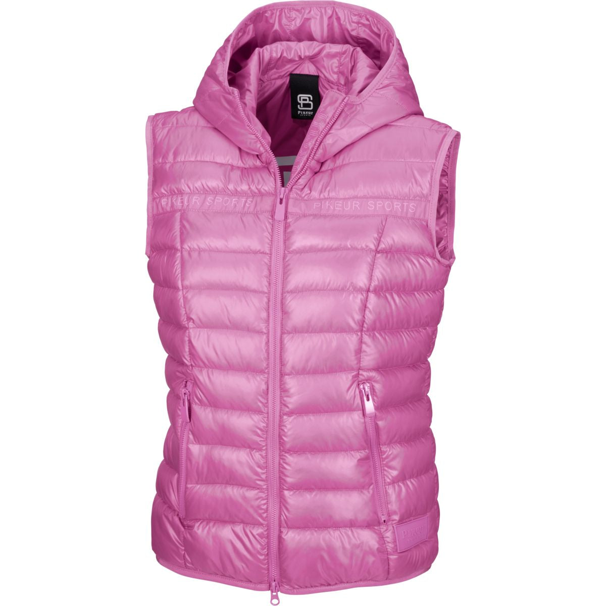 Pikeur Sudadera con capucha y cremallera Sports Fresh Pink