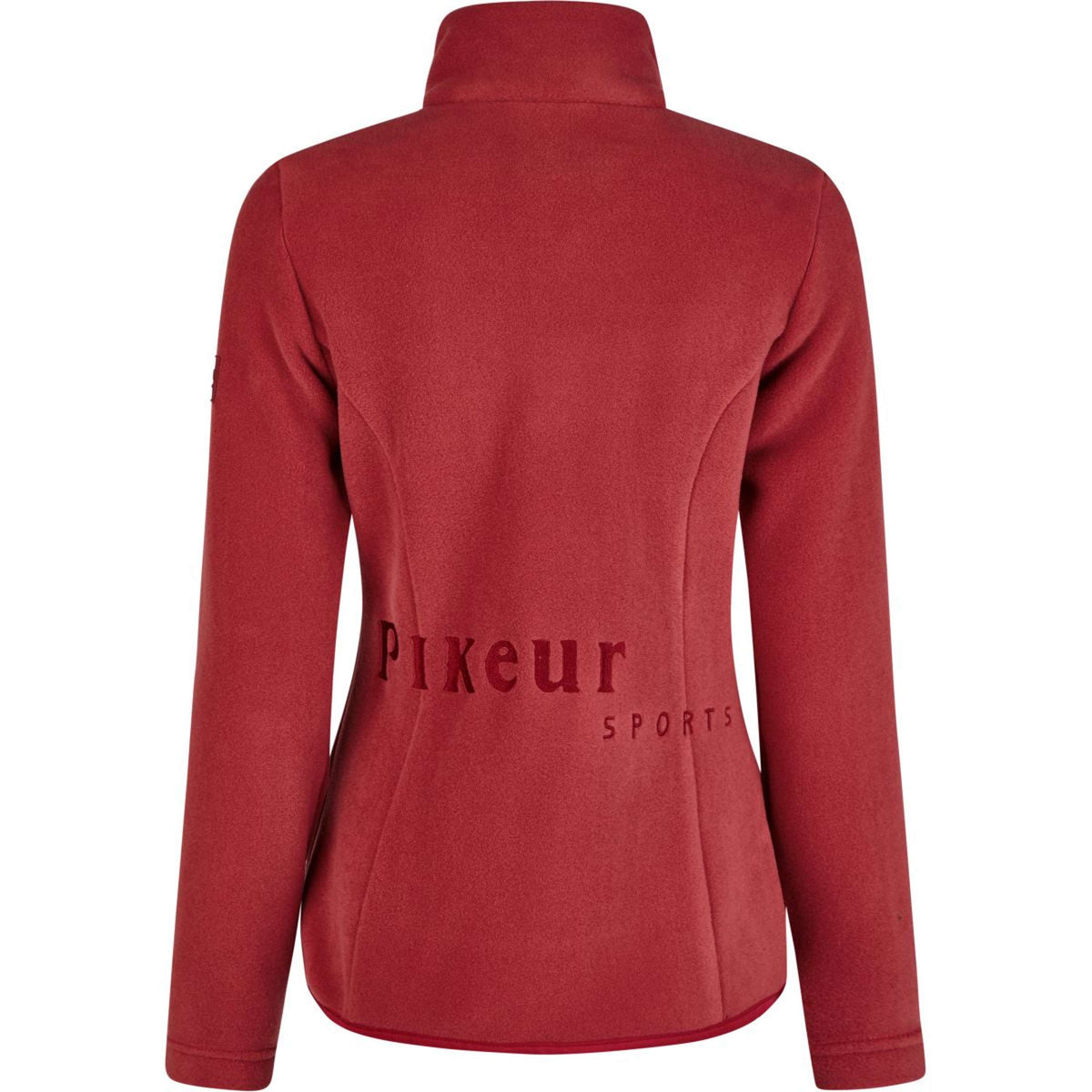 Pikeur Sudadera con capucha y cremallera Sports Fleece Rojo Rumba