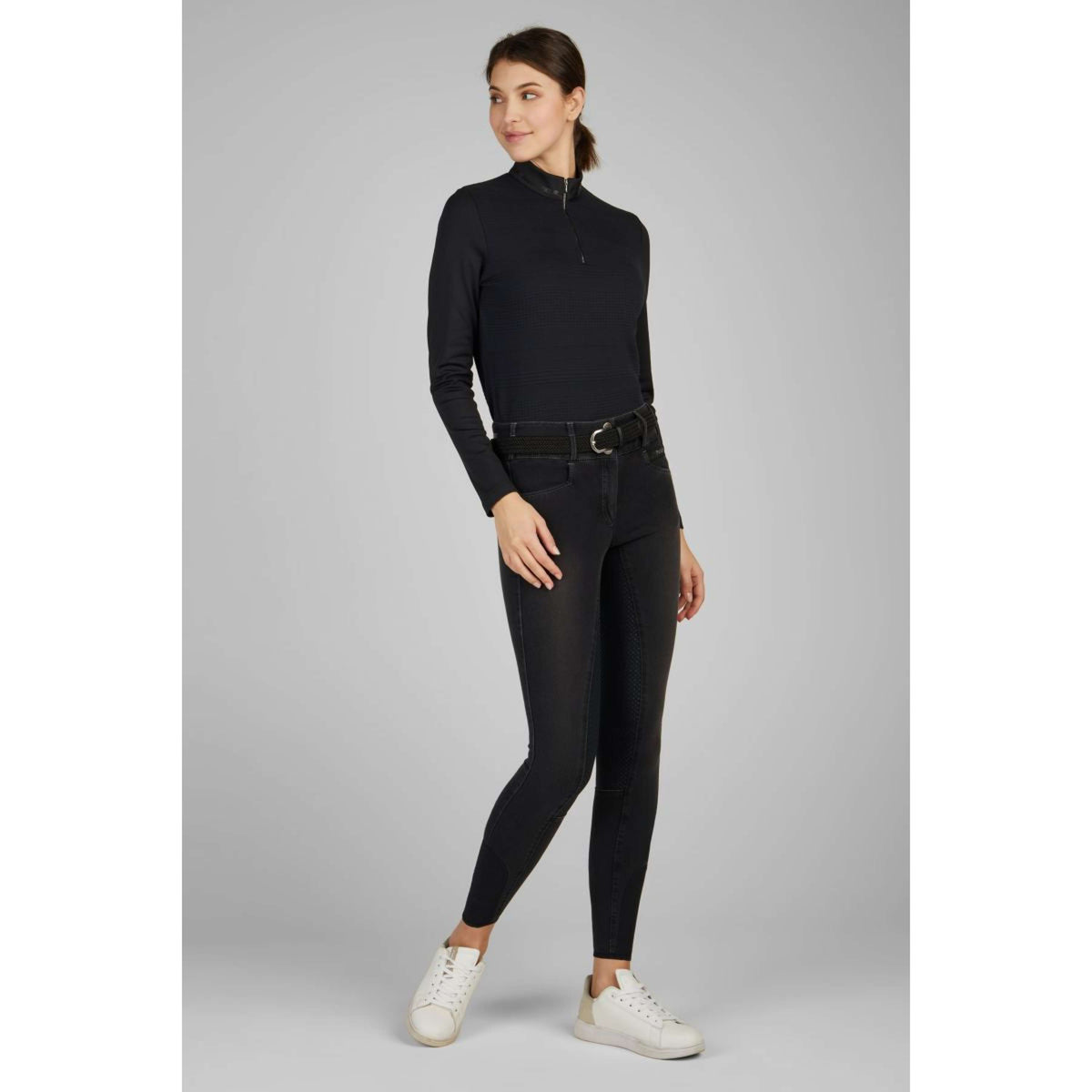 Pikeur Shirt Sports Structur Negro