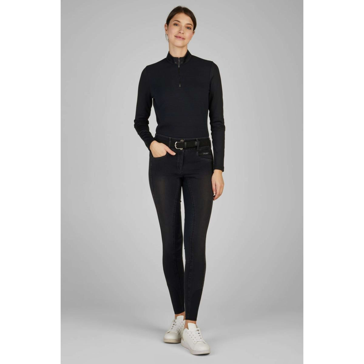 Pikeur Shirt Sports Structur Negro