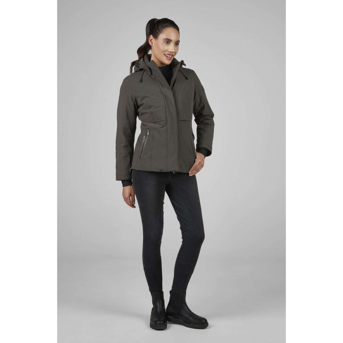 Pikeur Chaqueta Waterproof AW25 Deep Khaki