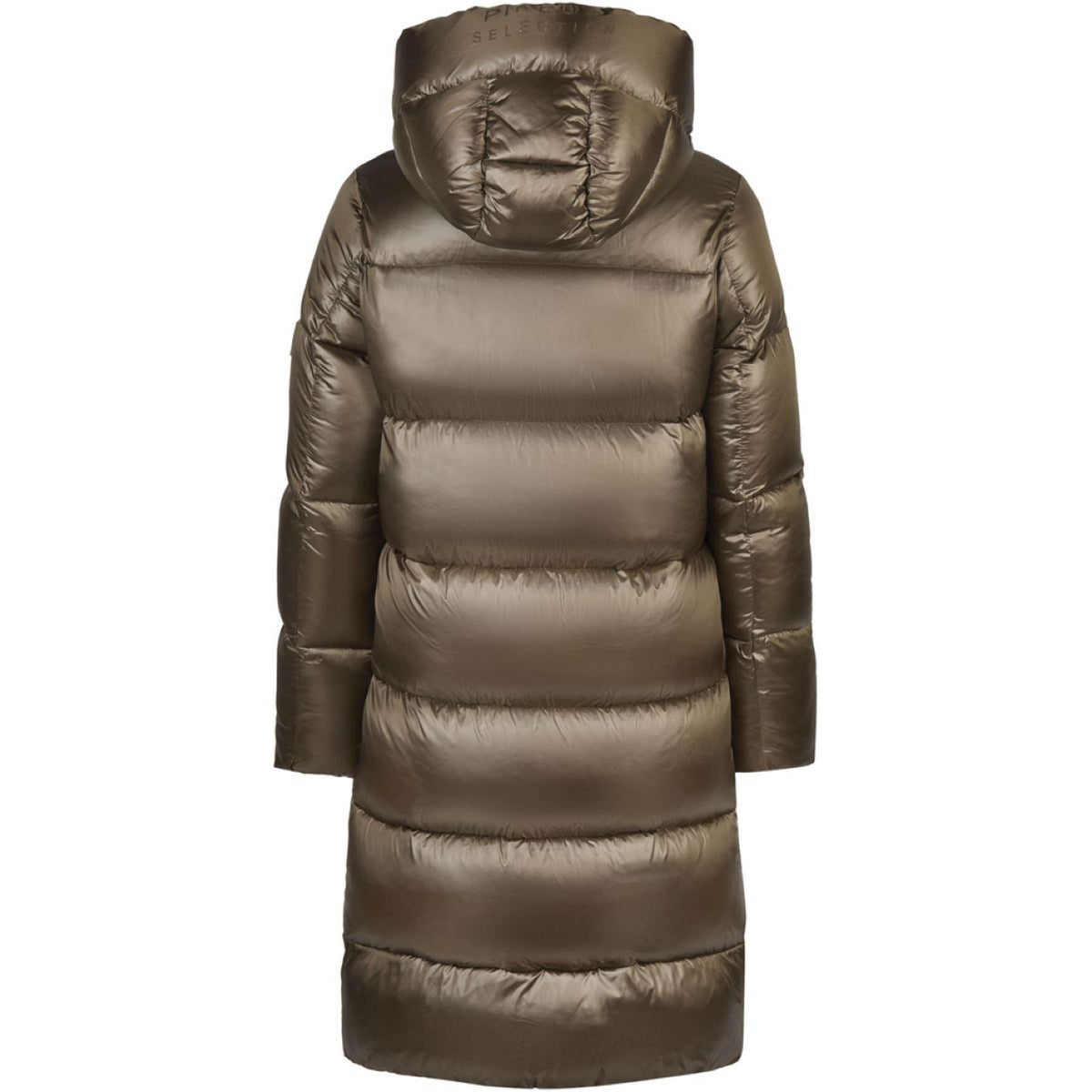 Pikeur Abrigo Largo Quiltes AW25 Slate Brown