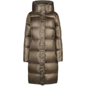 Pikeur Abrigo Largo Quiltes AW25 Slate Brown