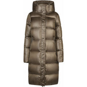 Pikeur Abrigo Largo Quiltes AW25 Slate Brown