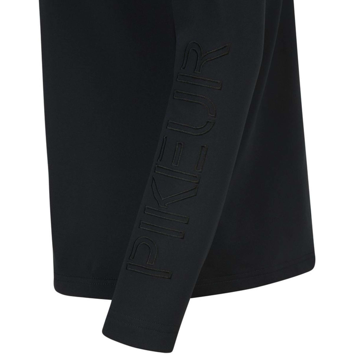 Pikeur Shirt Zip Sports AW25 Negro