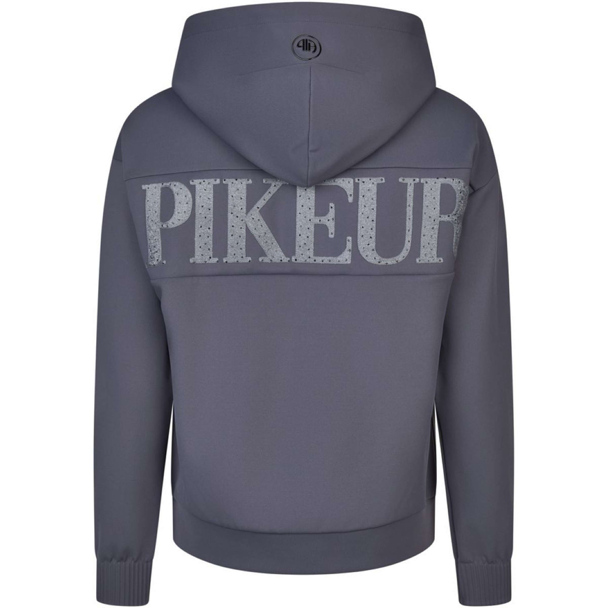 Pikeur Sudadera con capucha y cremallera Athleisure AW25 Graphite Blue
