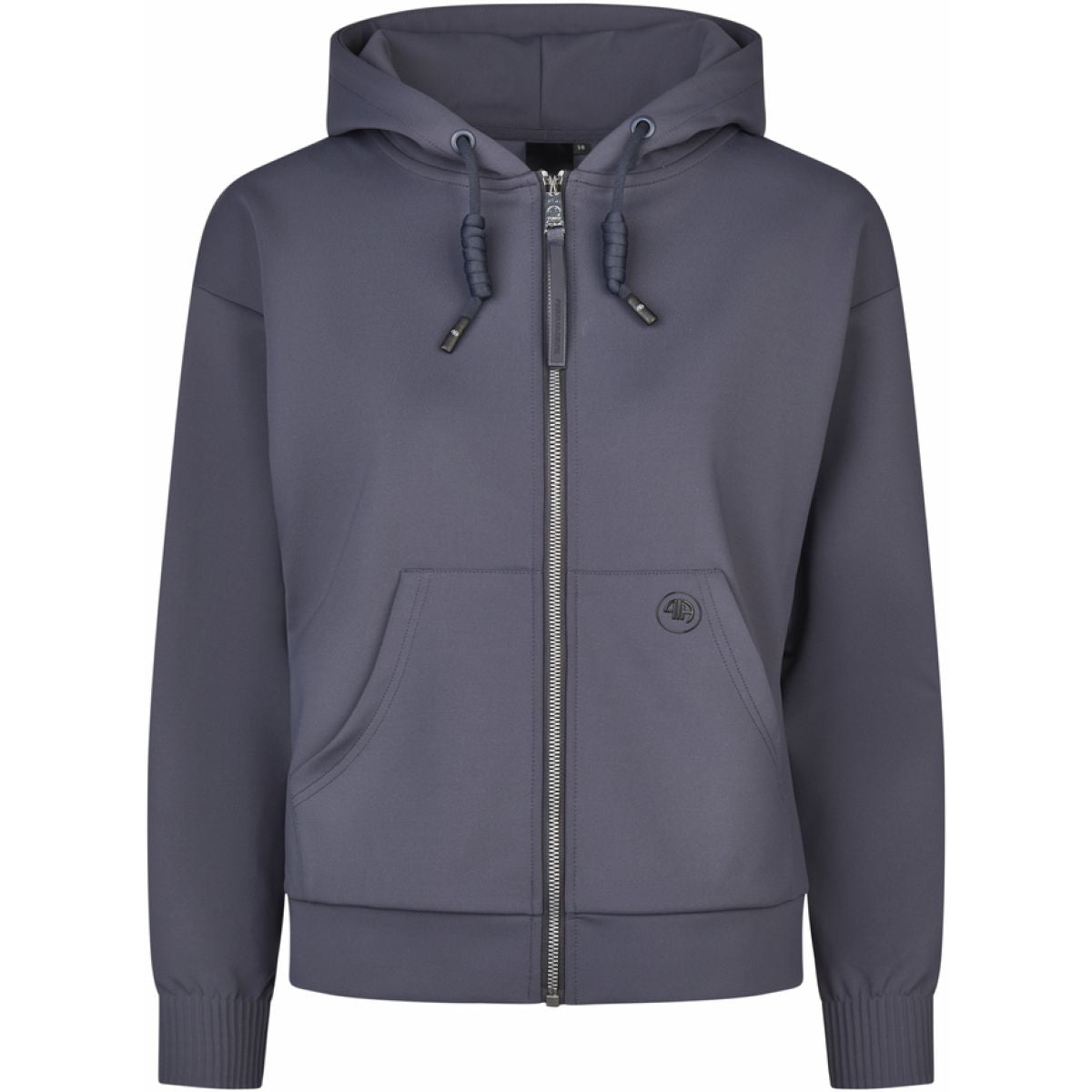 Pikeur Sudadera con capucha y cremallera Athleisure AW25 Graphite Blue