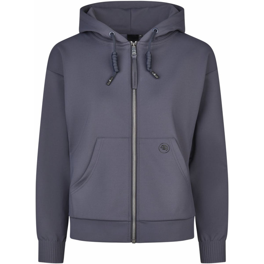 Pikeur Sudadera con capucha y cremallera Athleisure AW25 Graphite Blue