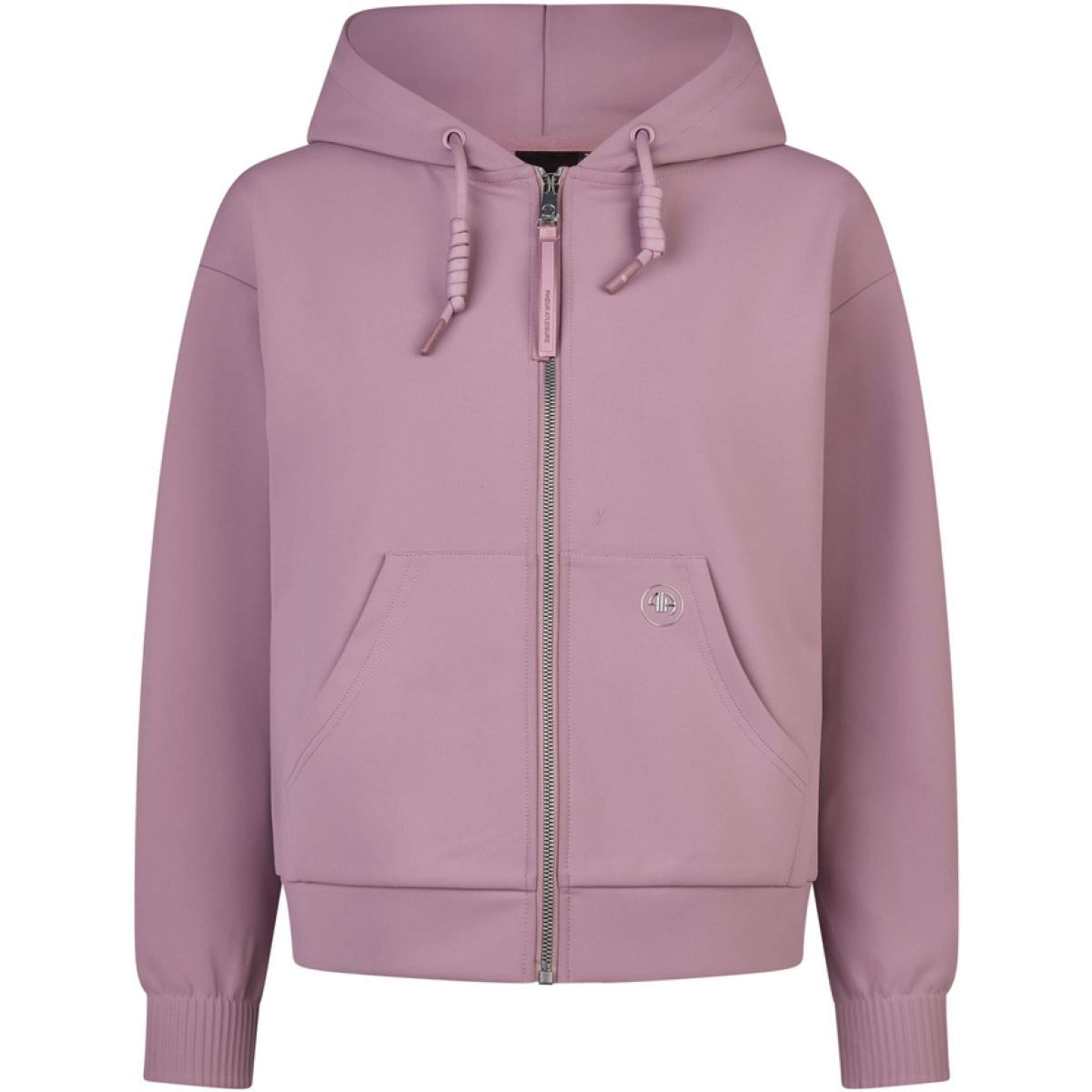 Pikeur Sudadera con capucha y cremallera Athleisure AW25 Berry Blush