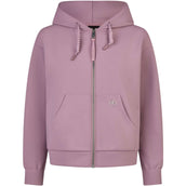 Pikeur Sudadera con capucha y cremallera Athleisure AW25 Berry Blush