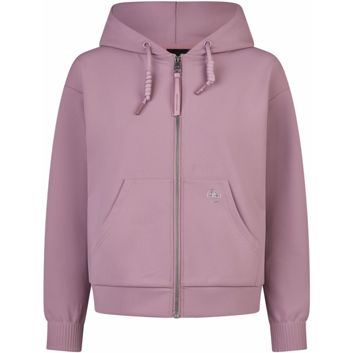 Pikeur Sudadera con capucha y cremallera Athleisure AW25 Berry Blush