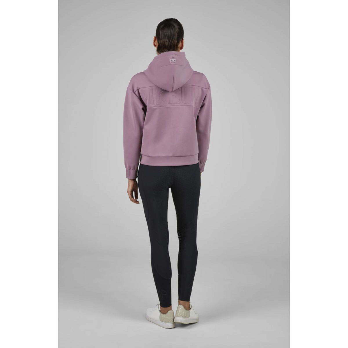 Pikeur Sudadera con capucha y cremallera Athleisure AW25 Berry Blush