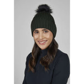 Pikeur Beanie Pompom Sports AW25 Negro