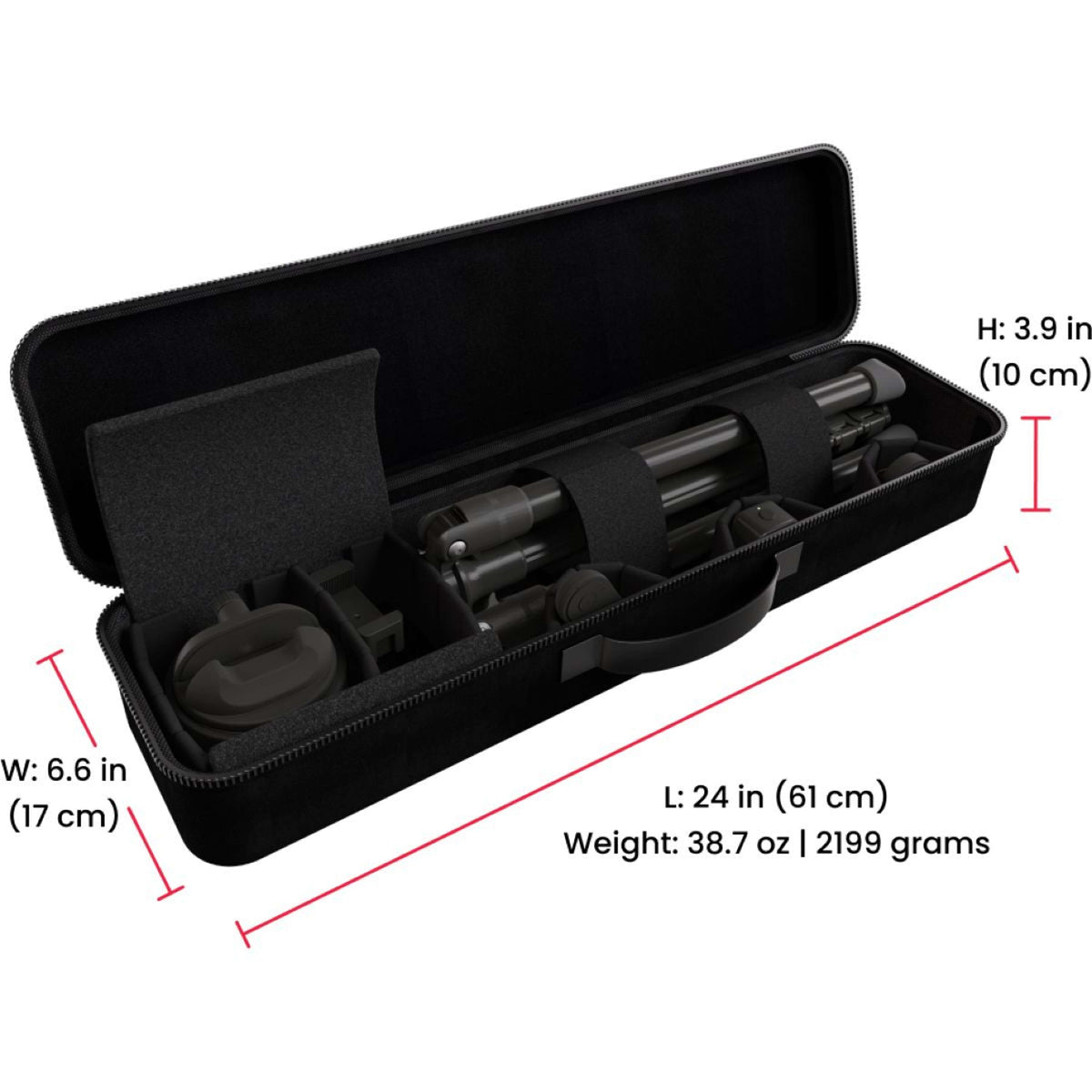Pivo Travel Case Classic Negro