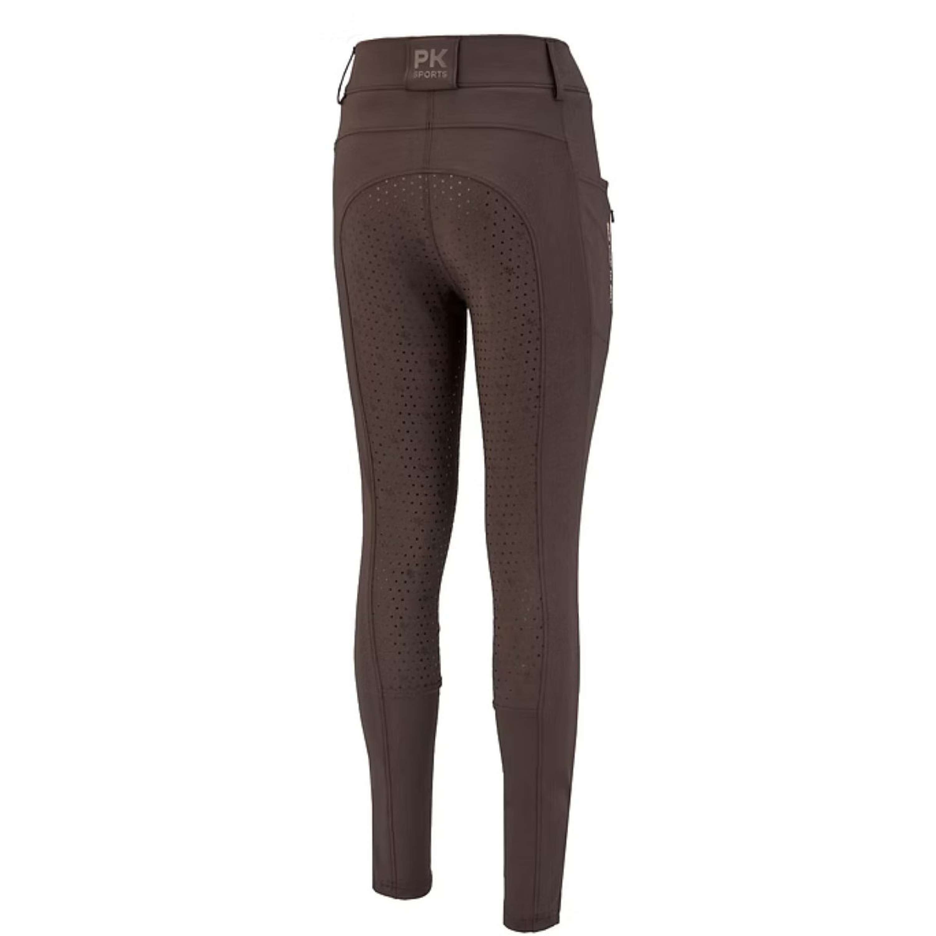 PK Pantalón de Equitación Ruby Full Grip Cafe Marron