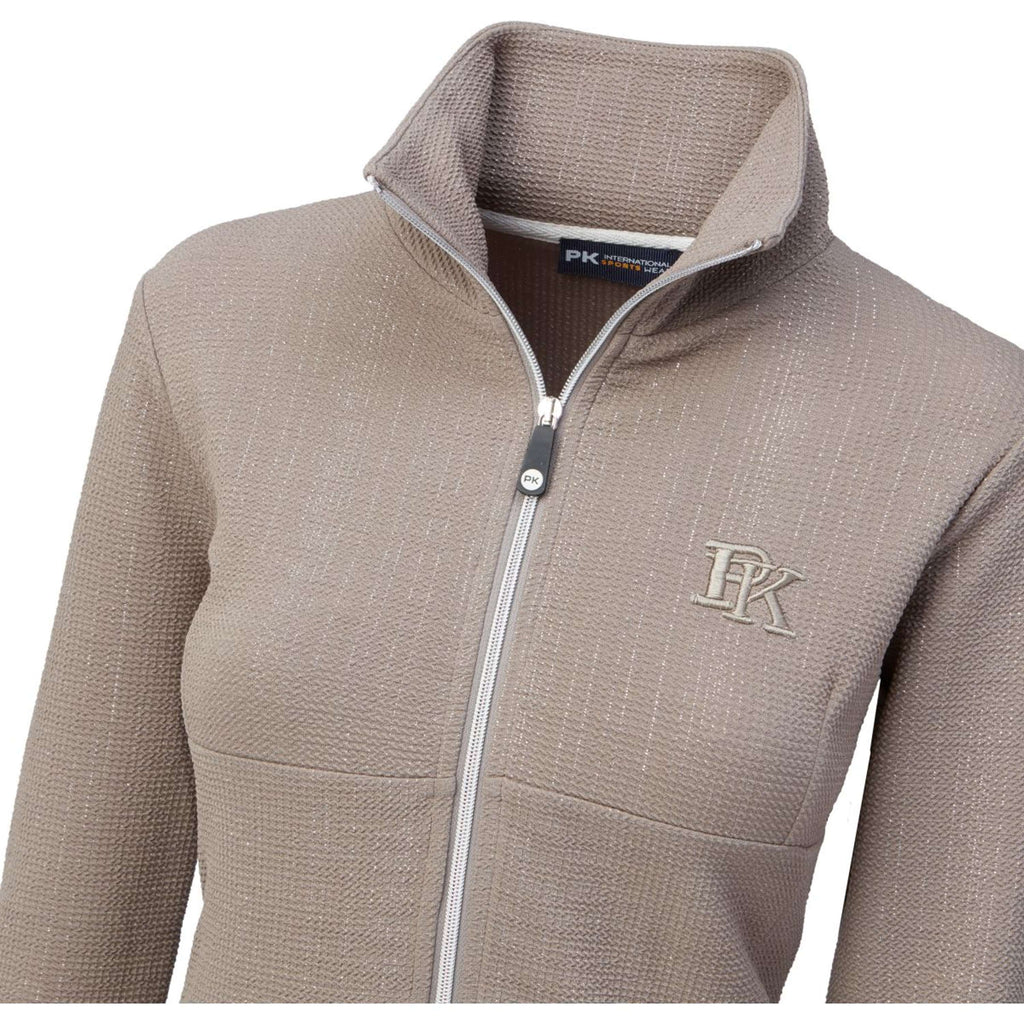 PK International Sudadera con capucha y cremallera Arezzo Clay