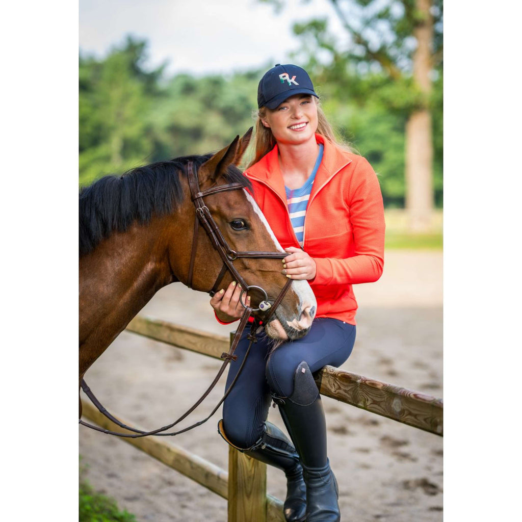 PK International Sudadera con capucha y cremallera Arezzo Fluo Coral