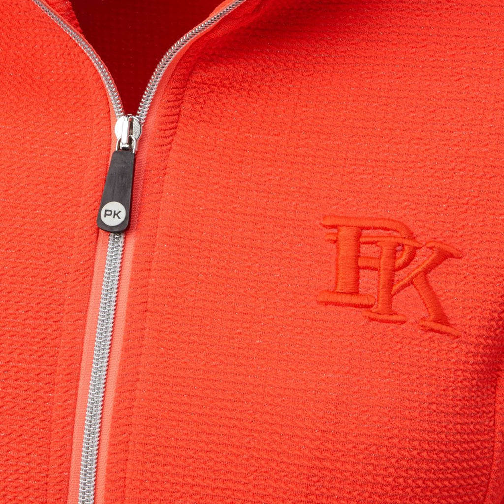 PK International Sudadera con capucha y cremallera Arezzo Fluo Coral