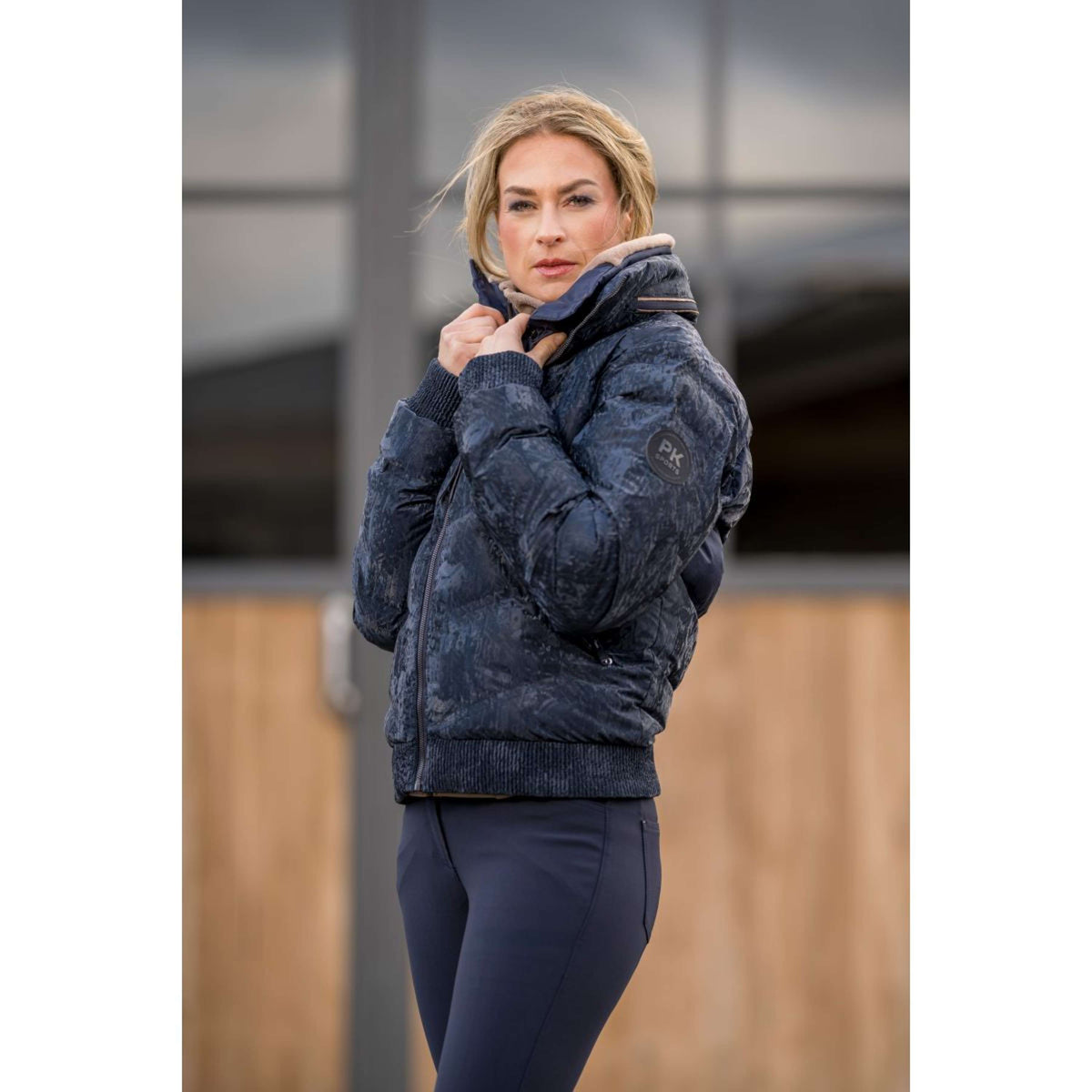 PK Chaqueta Boston Ebano