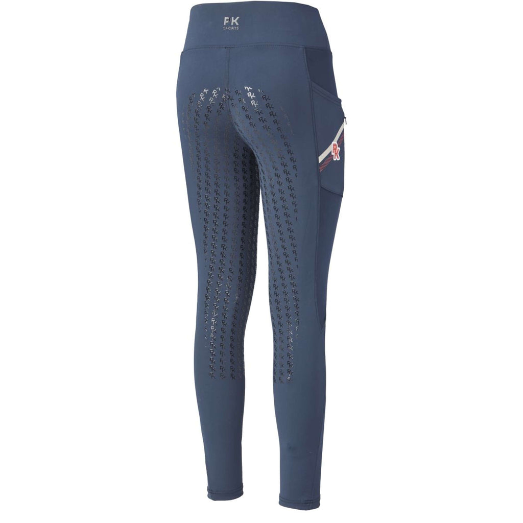 PK International Legging de Equitación Bretton Full Grip Moonlight